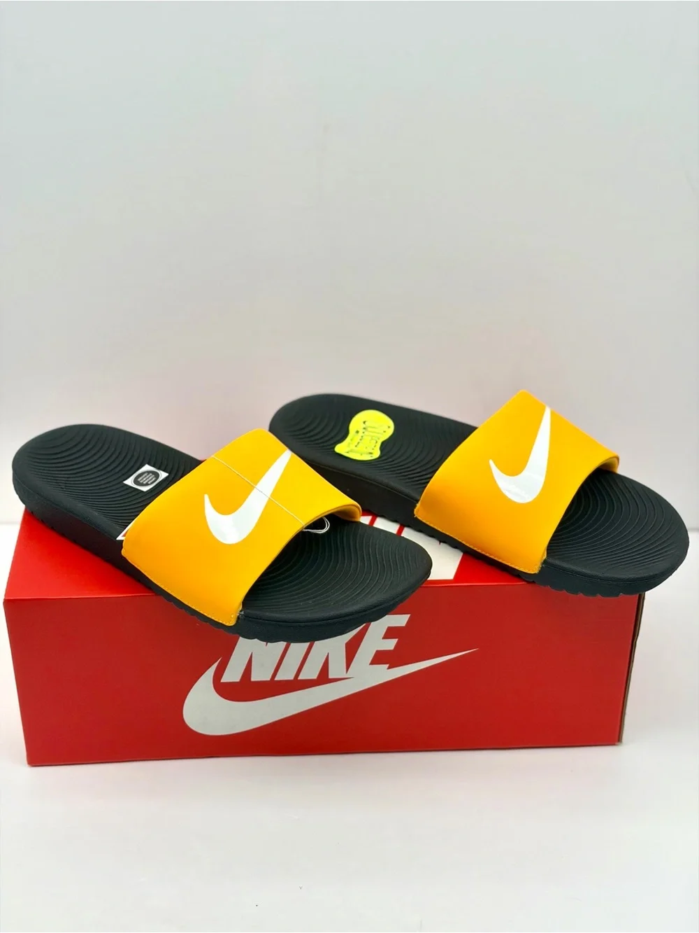 Nike  Slide Sandals LASER ORANGE/WHITE-BLACK